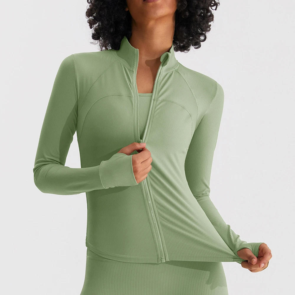 yogawear fit light green front yogawear fit light green front